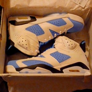 MENS AIR JORDAN RETRO 6 UNC NEW